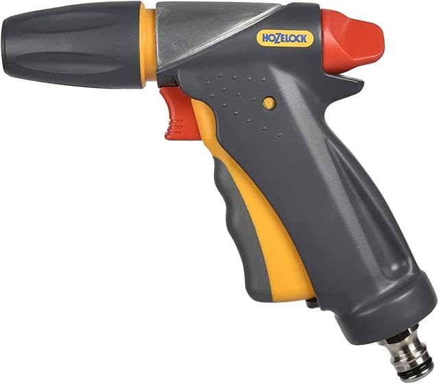 Hozelock 2696 0000 Jet Spray Ultramax Gun, Grey/Yellow, 16x10x8 cm