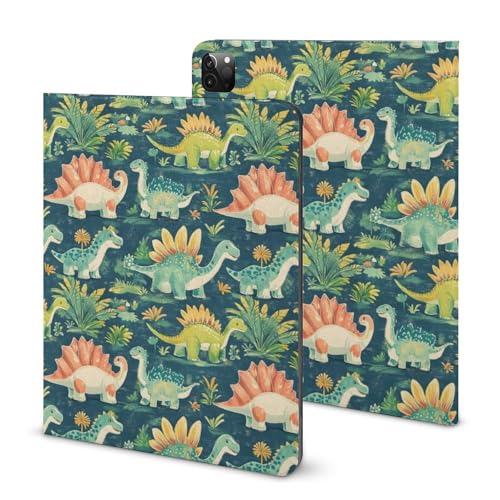 Coque iPad Pro 11 fine dinosaure contre les chutes résout l'usure de batterie avec veille