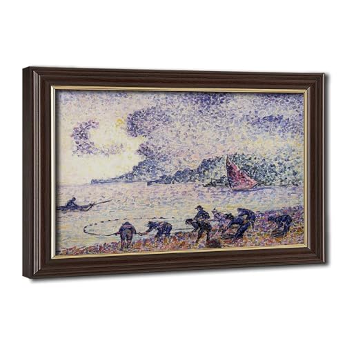 Impression sur toile Henri Edmond Cross décoration murale salon 20x30 cm