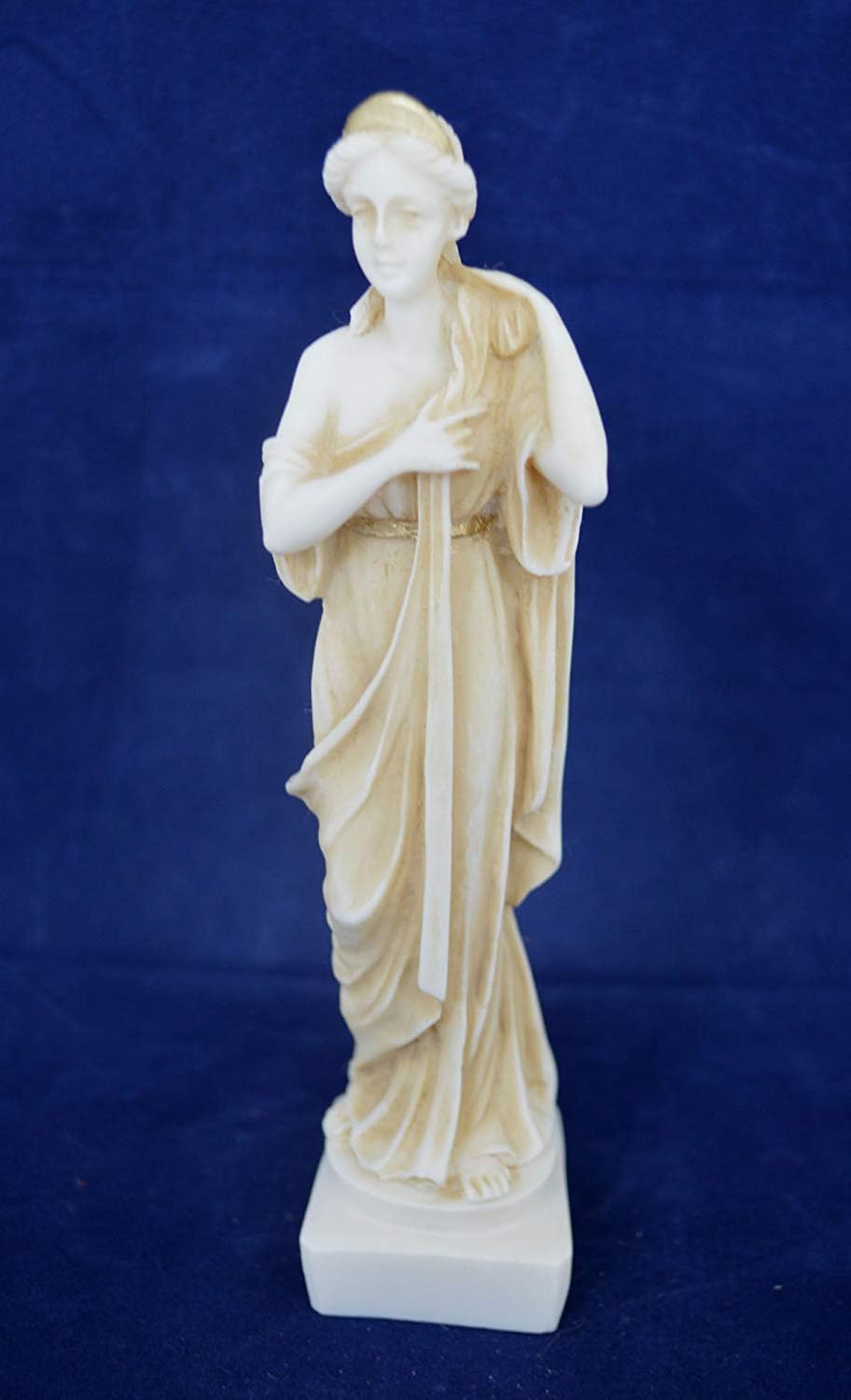 Estia Creations Artemis Sculpture Ancient Greek Goddess Diana Small Aged Statue