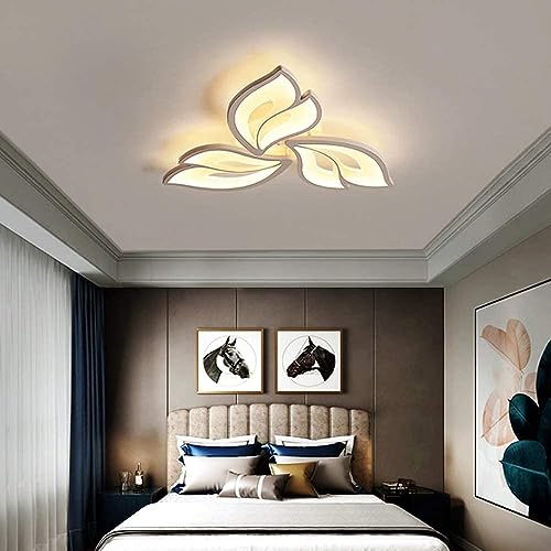 Plafonnier LED moderne à intensité réglable avec télécommande pour salon - 2