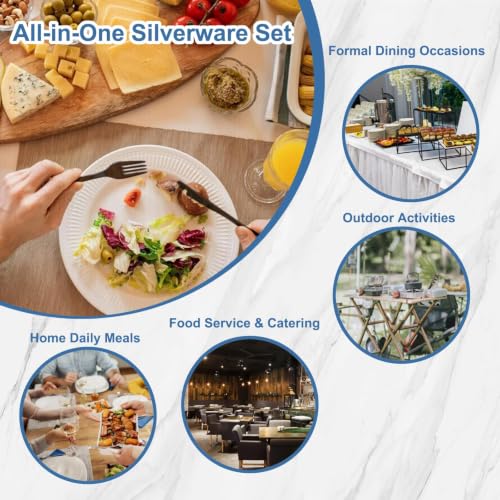 20 Piece silverware set DROPS TO to (MORE OPTIONS AVAILABLE) - image 7