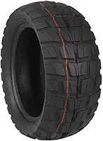 Pneu de scooter de 25 cm 90/55-6 pneu sem câmara 10 x 3,0 roda off-road 80/65-6 à prova de perfuração para todos os terrenos pneu de borracha de substituição resistente para elétrico