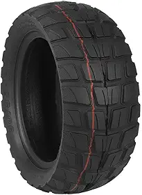 Pneu de scooter de 25 cm 90/55-6 pneu sem câmara 10 x 3,0 roda off-road 80/65-6 à prova de perfuração para todos os terrenos pneu de borracha de substituição resistente para elétrico