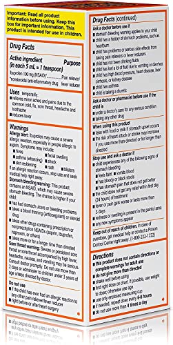 Motrin Child Berry Liq Size 4 Fluid Ounce, Pack Of 6 #TOP7