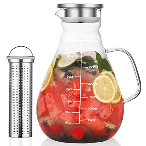 Top 10 Glass Water Infuser Pitcher of 2022 Katynel