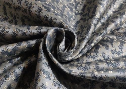 Tissu brocart au mètre coquille d'œuf BRO850 pour rideau et jupe