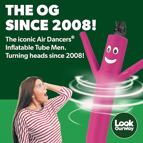 image for LookOurWay Air Dancers Wacky Waving Inflatable Tube Guy - 7ft Tall Inf