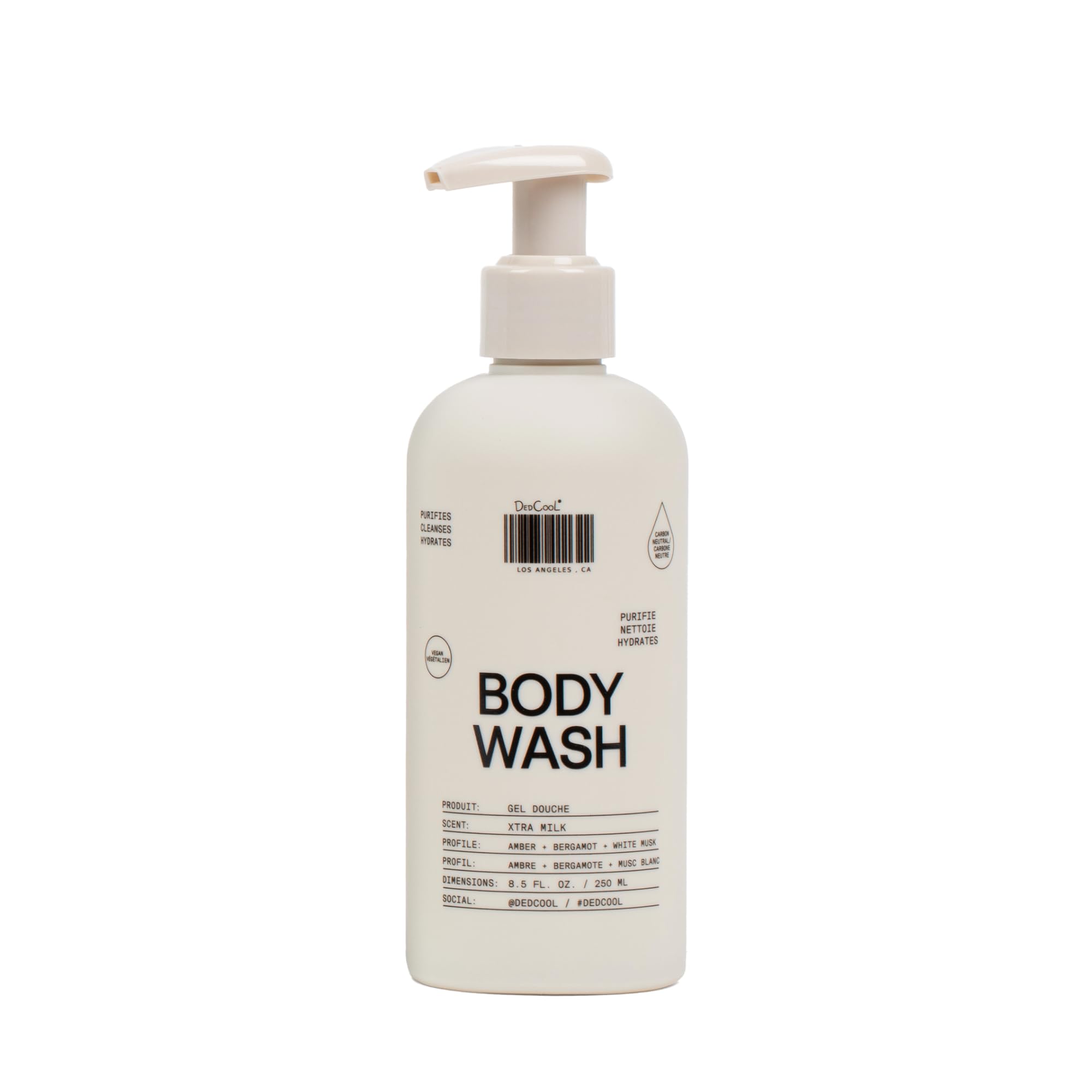 DedCoolXMilk Body Wash Regular Size