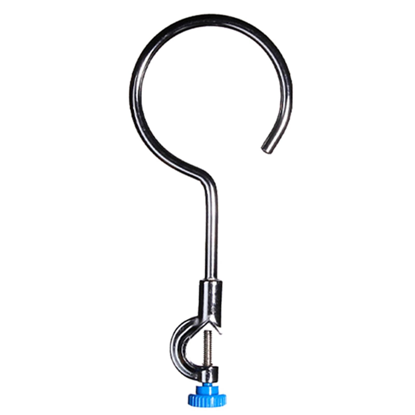 SEIWEI 1 Pcs Lab Support Retort Ring Open Extension Ring Brace with Smooth Surface for Rotating Stand Laboratory Support, Easy to Use (140 mm)