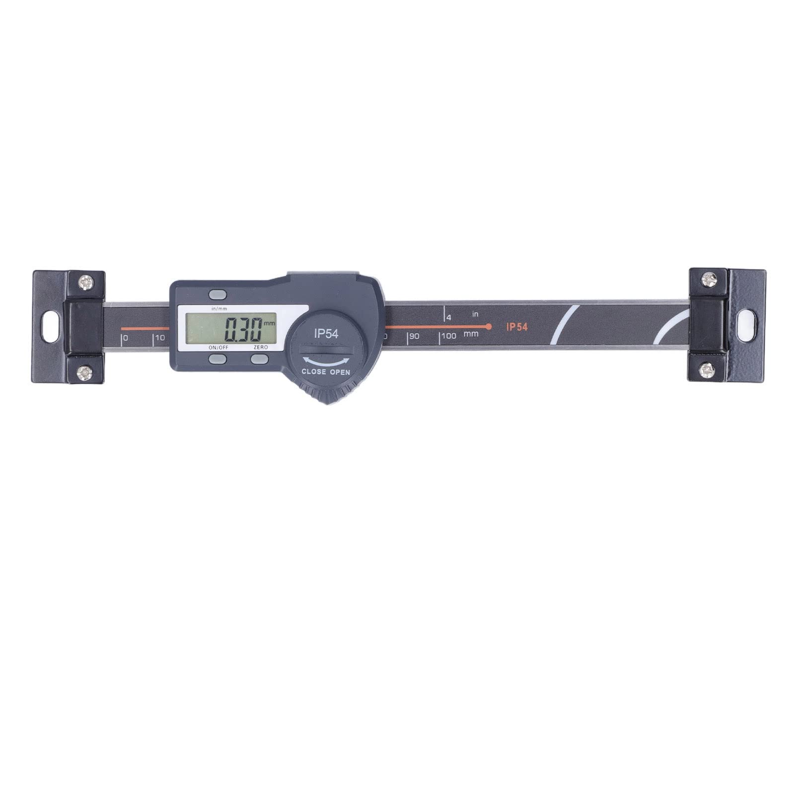 Calibro a Corsoio Digitale in Acciaio Inossidabile con Scala Lineare, IP54, Display LCD, Risoluzione 0,01 Mm, Ripristino a Zero, Blocco Dati per Assemblaggio di Lavorazione, Utenti di