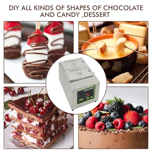 Fuente para derretir y calentar chocolate 1000W miniatura 4