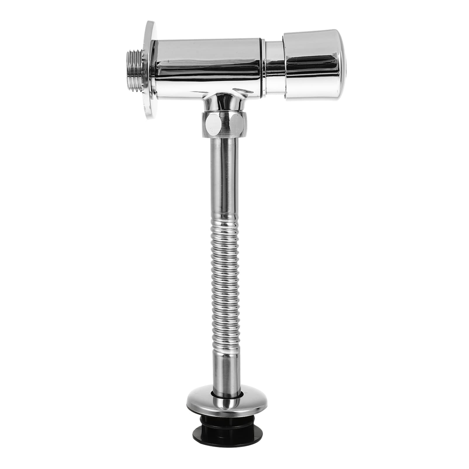 DOITOOL Corner Toilet Toilet Flush Valves Wall Mounted Urinal Flush Valve Button Type Cistern Flush Push Button Valve for Toilet Tanks Cistern Syphon Bathroom Toilet Flusher Replacement Kit