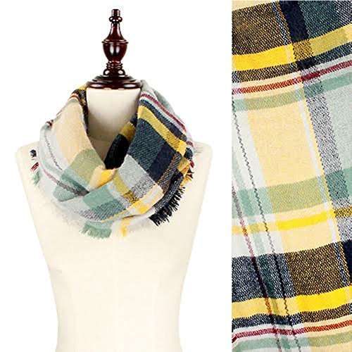 stylesilove.com Plaid Lovers Collection Womens Infinity Scarf2
