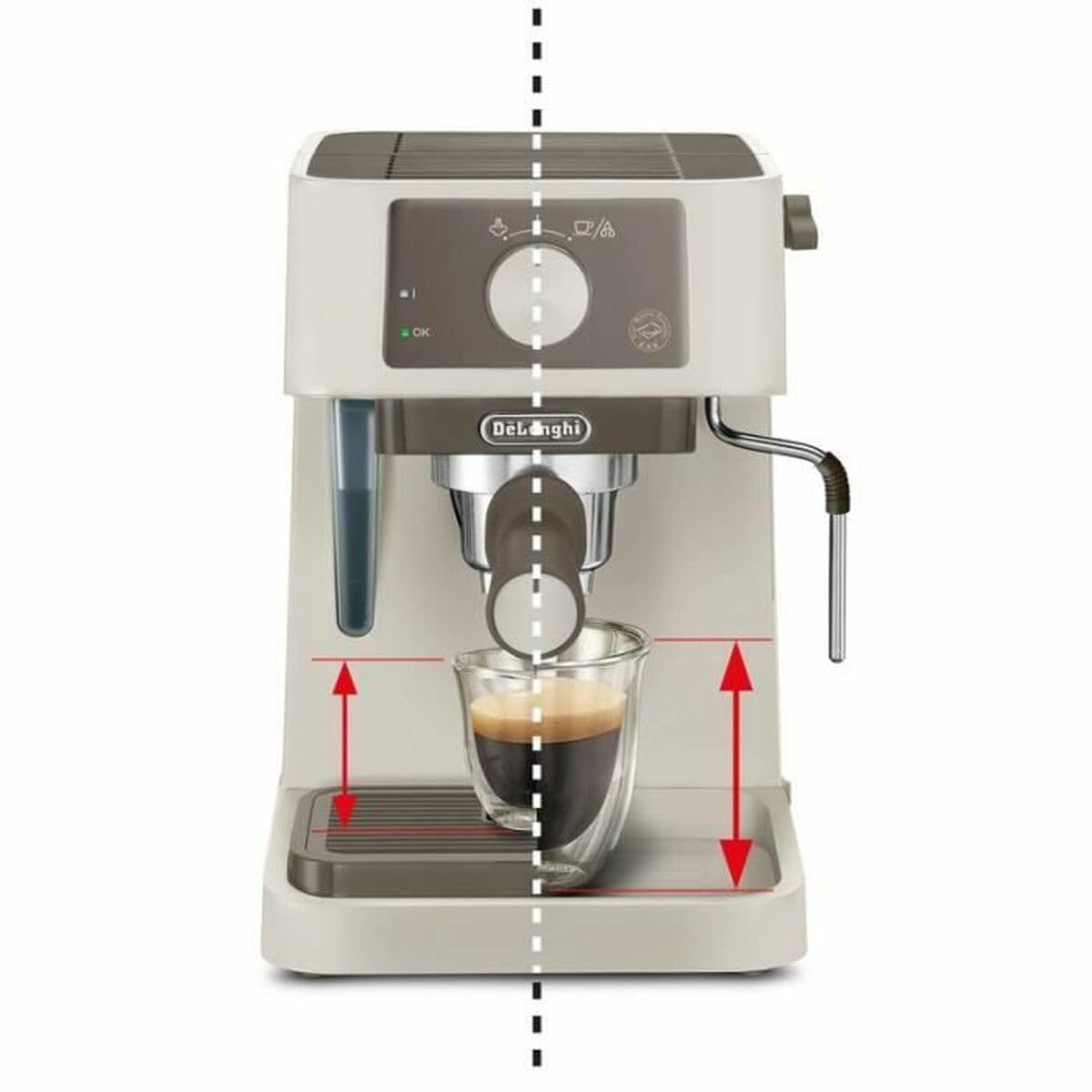 De'Longhi Stilosa EC235.CR Manual Coffee Maker, Cappuccino System