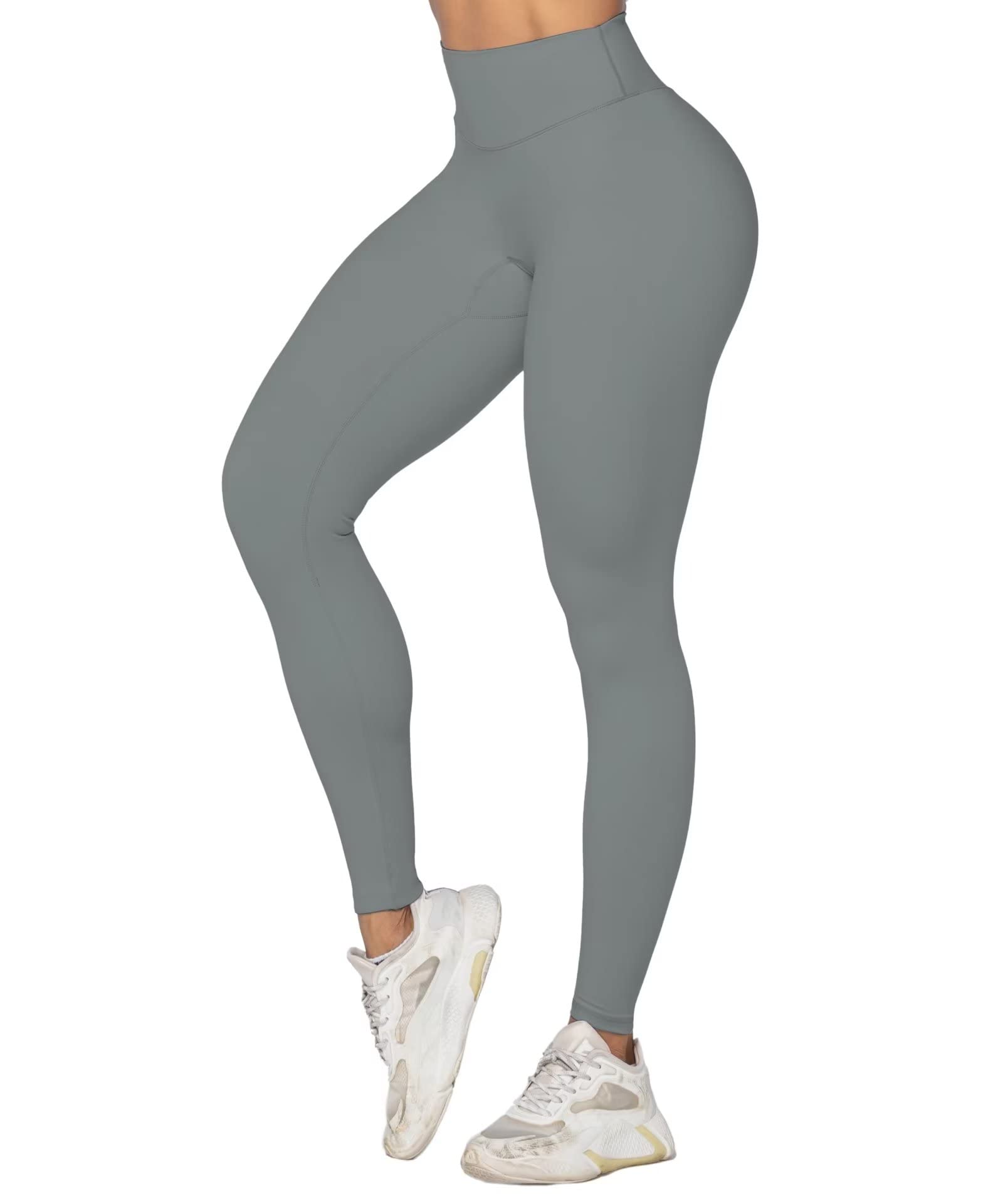 Sunzel Deporte Leggins Mujer,Deporte Leggins Mujer,Pantalones de Yoga con Cintura Alta y Compresión para Reducir Barriga 26"