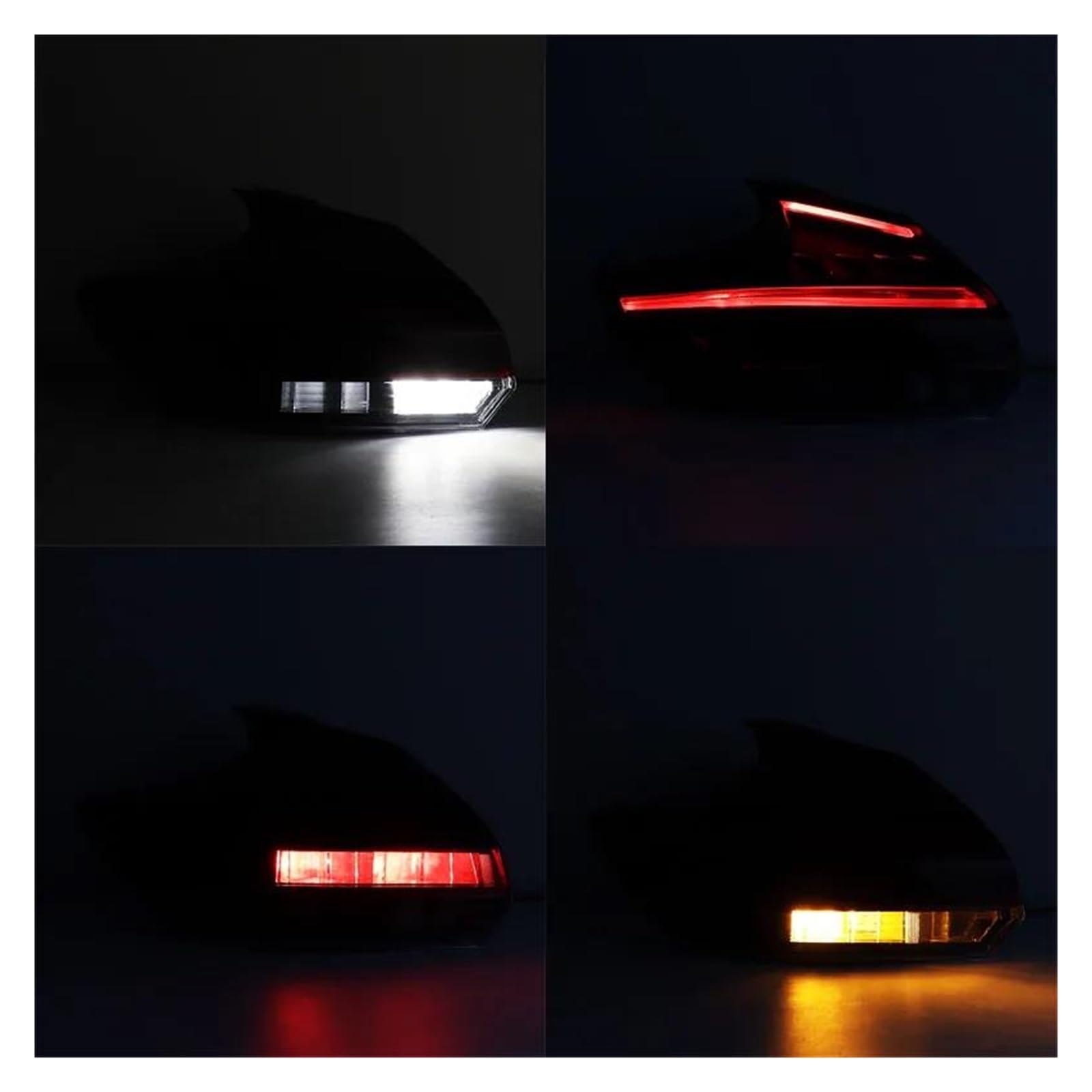 Intermitentes Para Nissan Para Kicks 2022 Luz Trasera LED Exterior Para Coche Lámpara Señal Freno Luces Conducción Kit De Luces Traseras(Only Left)