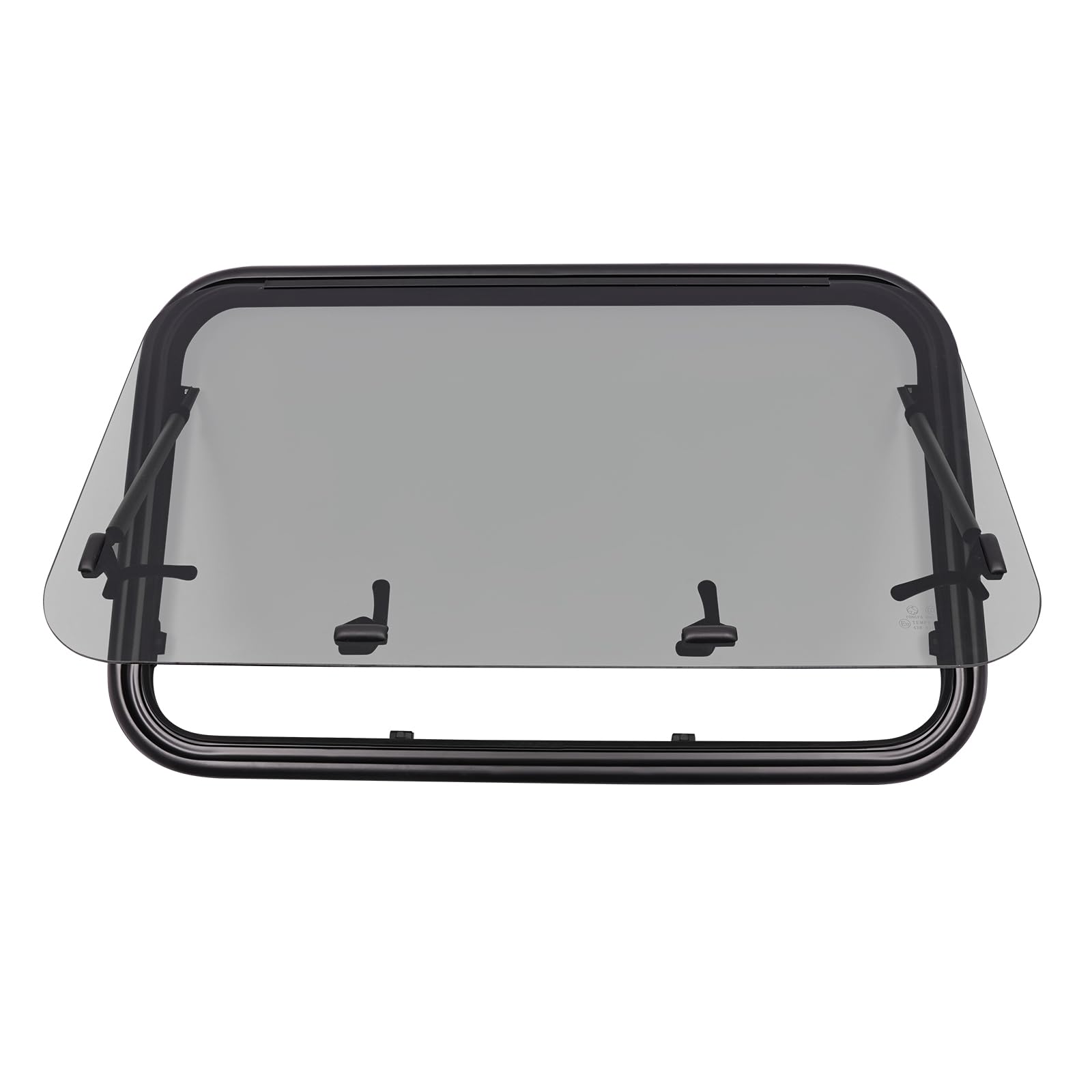 Fenêtre Basculante Camping-car 900x550mm - Verre Trempé Noir