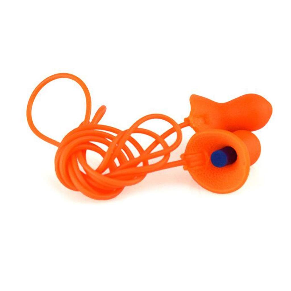 Earplug Súper insonorizadas Tapones antiruido Sueño ronquido Maquinaria Industrial Anti-Ruido (Color : 100 Pairs, Size : M)