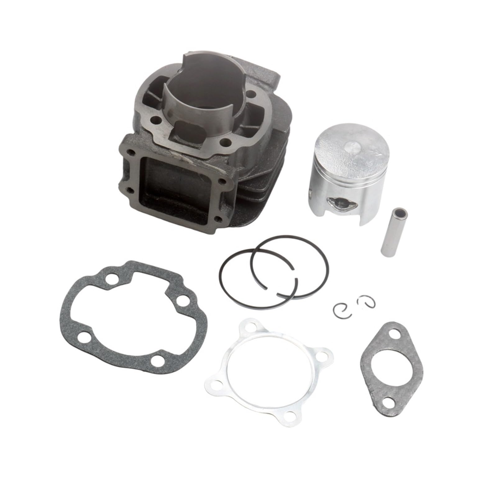 Scooter 70cc Big Bore Kit Cilindro adatto Per Italjet Pista 2 Scoop 50cc AC 47mm/10mm Parti Del Motore Kit cilindro pistone albero motore Kit di modifica