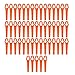 50 cuchillas de plástico para desbrozadora, desbrozadora, desbrozadora, cuchilla de repuesto de plástico, cuchillas de recambio para recortadora de césped con batería Einhell, color rojo