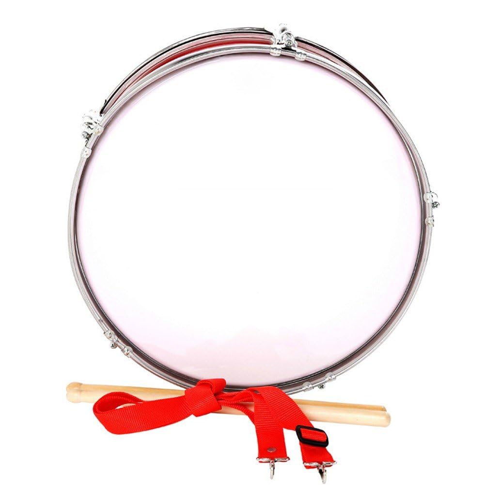 Werbel 33 cm, perkusyjne instrumenty muzyczne do nauki instrumentów muzycznych werbel z pałeczkami perkusyjnymi