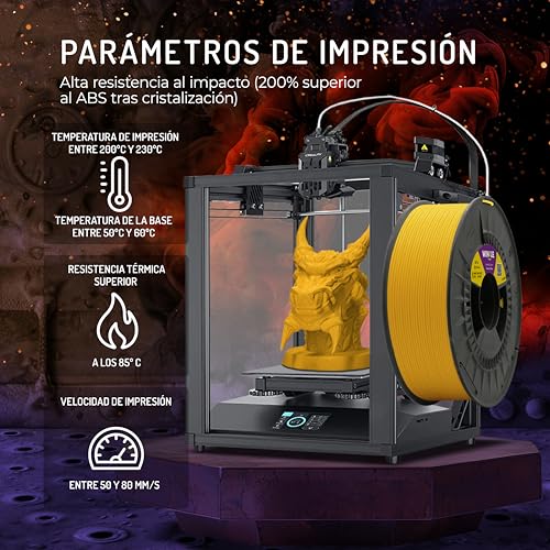 Filamento impresora 3D PLA 870 con dureza extrema 5