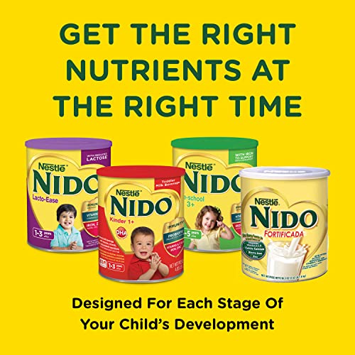 Image of Nido NESTLE Kinder 1+ Powdered Milk Beverage 1.76 lb. Canister (Pack of 2)