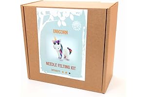 Craft – DIY Unicorn Beginner Needle Felting Kit (Standard)