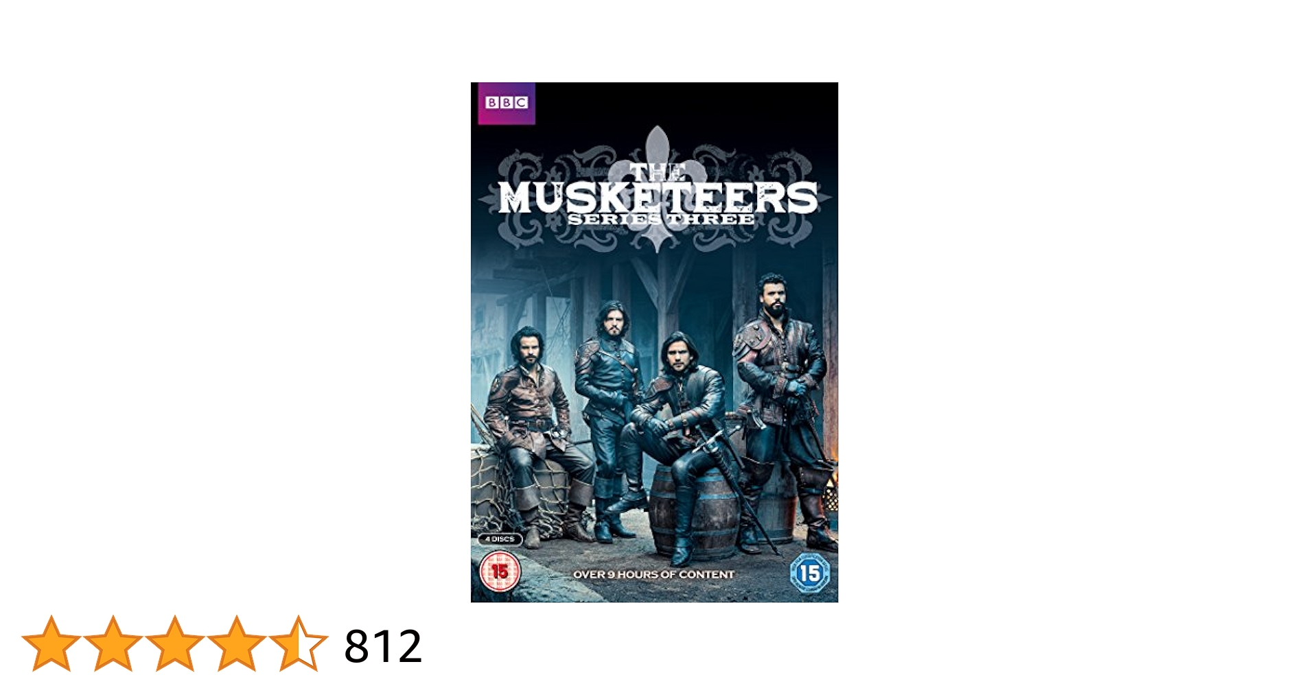 Amazon.co.jp: Musketeers - Season 3 [DVD] [Import] : DVD