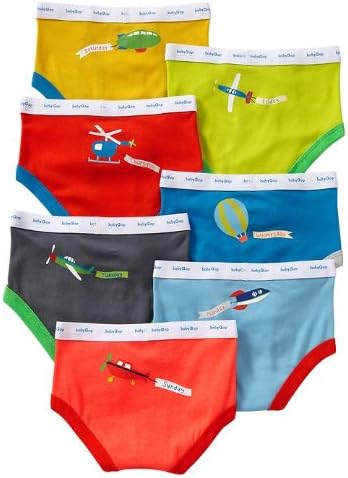 Amazon Co Jp Gapギャップusa パンツ7枚セット 男の子赤青水色オレンジ 飛行機 ヘリコプター ロケット ベビー 子供服 ファッション