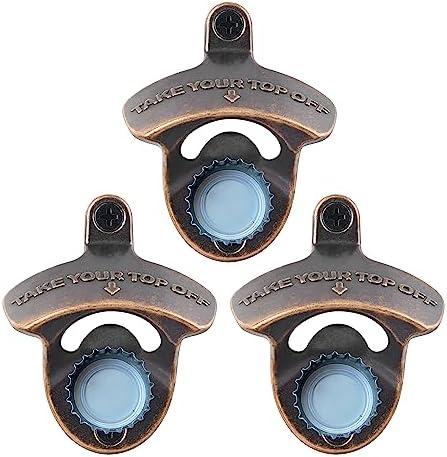 Retro Open Here Beer Bottle Opener Wall Mounted Vintage Bar Cafe Wall