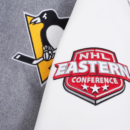 Image of Pro Standard Mens NHL Old English Varsity Jacket