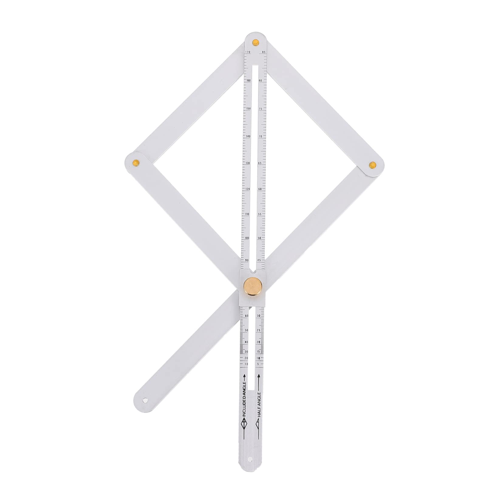 Mikikit Rafter Square Tool Construction Protractors Machinist Ruler for Woodworking Decor Diy Projects