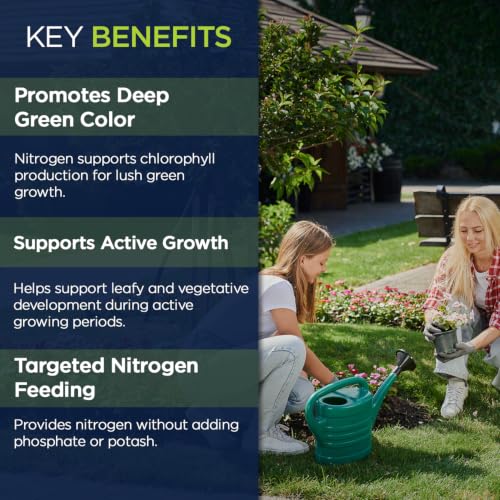 Image of Supply Solutions Urea 46-0-0 Nitrogen Fertilizer to Stimulate Lush Growth and Deep Green Color - Plant Food Plant Fertilizer for Plants Lawn Garden - Bloom Booster for Flowers, Fruits (5lbs)