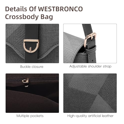 Prettyzys Shoulder Bag for Women Trendy Purse Hobo Tote Handbag Small Clutch Purse Vegan Leather With Adjustable Strap.3