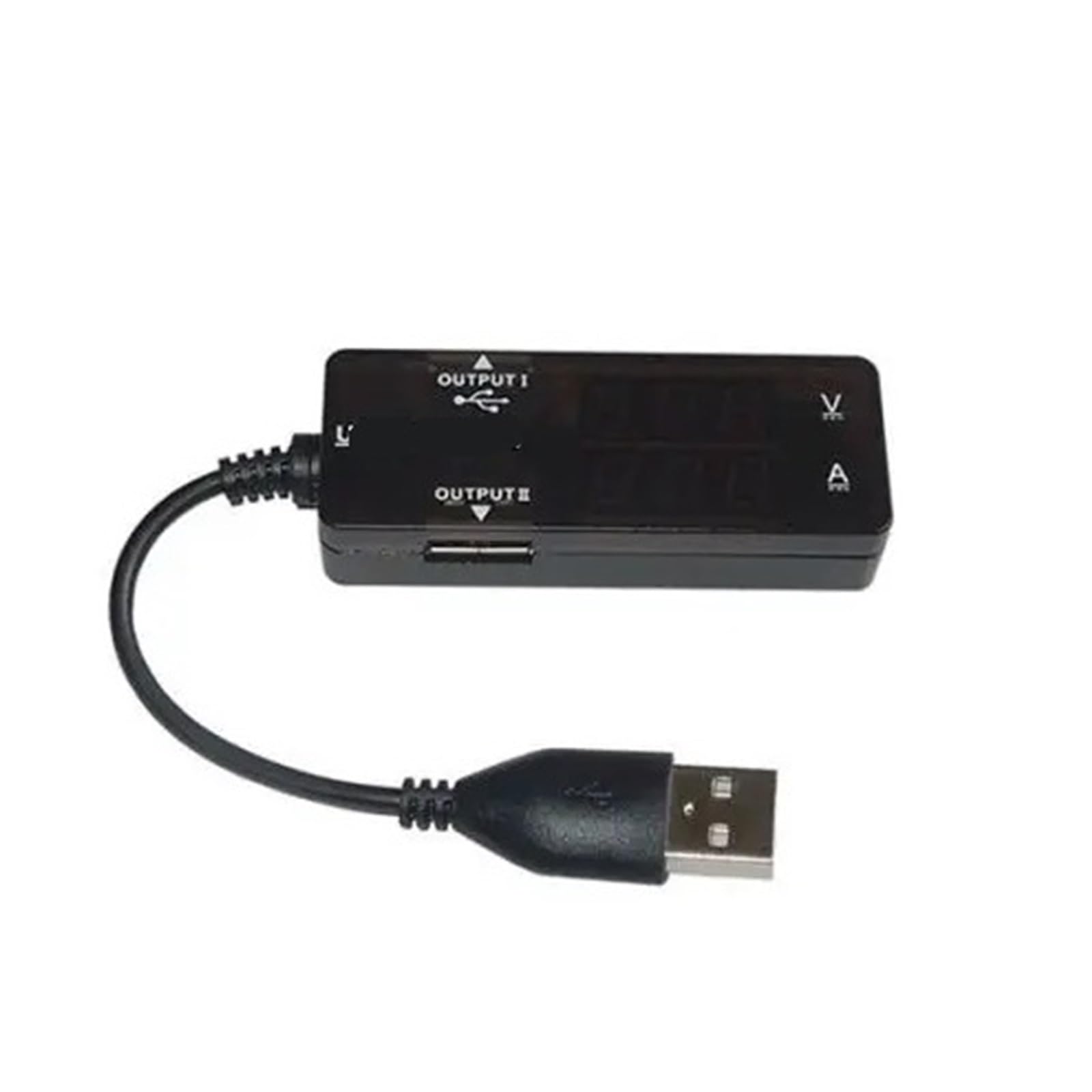 Medidor de panel de amperios y voltaje de digital con indicador U de 10 piezas