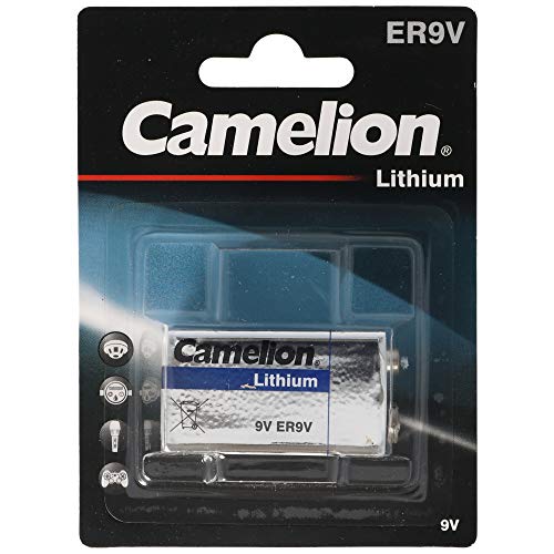 Markowa bateria litowa 9 V, E-Block, ER9V, U9VL, U9VL-J