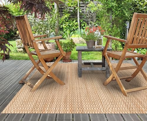 VINILIKO Design | Alfombra Vinílica Lisa Impresa - Alexandría 100x160 cm - Interior y Exterior, Antideslizante, Impermeable, Lavable - Varios Tamaños - Alfombra Vinilo Salón, Terraza