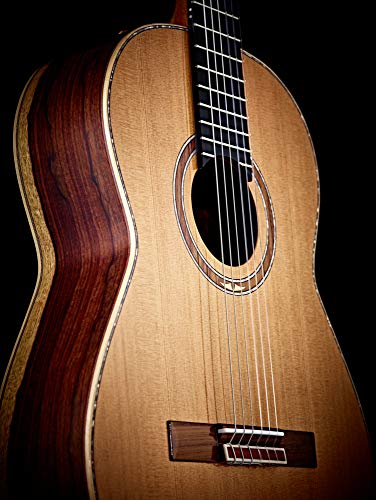 Ortega Limited M-25Th Corde en Nylon pour Guitare 6 Cordes avec Finition Brillante - Les Beatles, Paul McCartney, John Lennon, RIngo Starr, George Harrison Ortega Limited M-25Th Corde en Nylon pour Guitare 6 Cordes avec Finition Brillante – Image 5