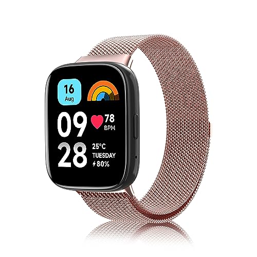 [AiMaoo] �o���h Xiaomi Redmi Watch 3 Active �Ή� �����o���h �X�e�����X�| ���C�t�� �X�|�[�c�o���h �}�O�l�b�g�� ������� ���߉\ �����x���g �X�g���b�v Xiaomi Redmi Watch 3 Active �p