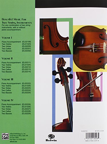 Beautiful Music for Two String Instruments - Book II - String Bass