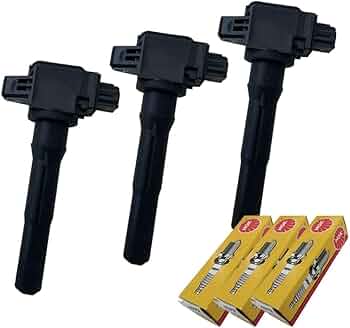 スパークプラグ/イグニッションコイル/ダイハツLKR6ARX-PU5386各3本 NGK スパークプラグ ＆ イグニッションコイル セット 6本セット