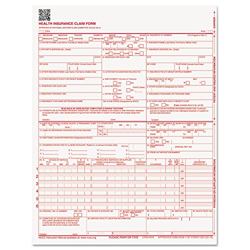 Formularios CMS tamaño carta 8-1/2 x 11 hojas impresoras PRB07106 archivo contable