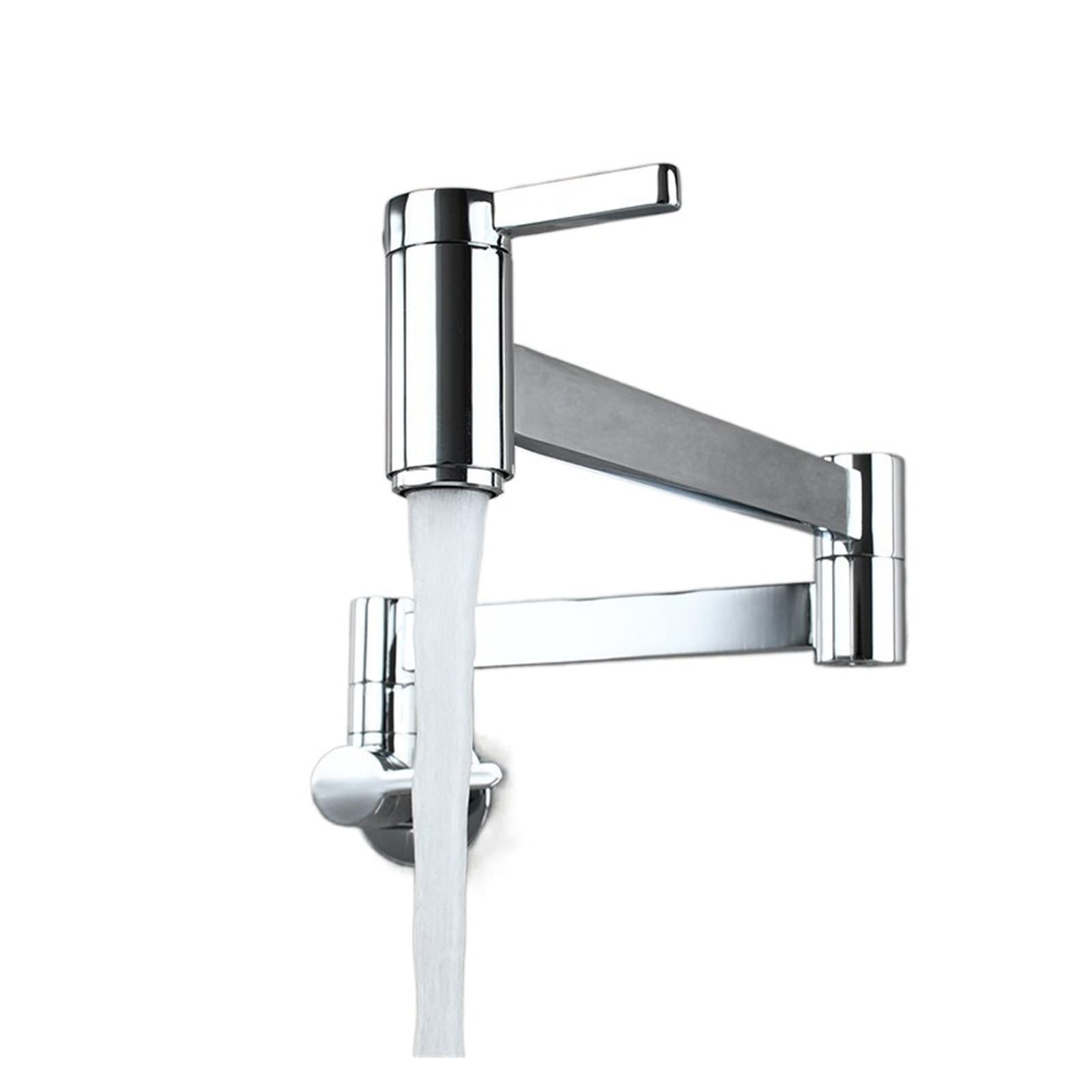 Robinet d'évier eau froide mural pliable pour buanderie et cuisine