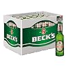 BECK’S Unfiltered Flaschenbier, MEHRWEG (24 x 0.33 l) im Kasten, Unfiltriertes Pils Bier