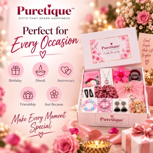 Puretique Girls Gift Hamper Set with Jewellery - Image 7