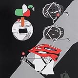 Tobefore Bike Helmet Mirror 360 Degree Adjustable Rotatable Cycling Rear View Mirror Lightweight for Cycling - Image 6