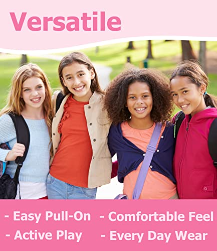 Girls Training Bra Cotton Stretch Bralette, 10-Pack (7-14)4