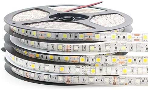 Miniatura 5 de Fengyan Luces de paisaje 5M 300LED RGB LED Tira 5050 DC12V RGB+CCT Tira LED Impermeable RGBW RGBWW Tira de cinta de neón flexible Tira de luz LED